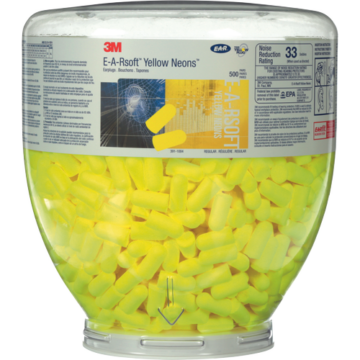 3M E-A-Rsoft Yellow Neon PD-01-002 500pr